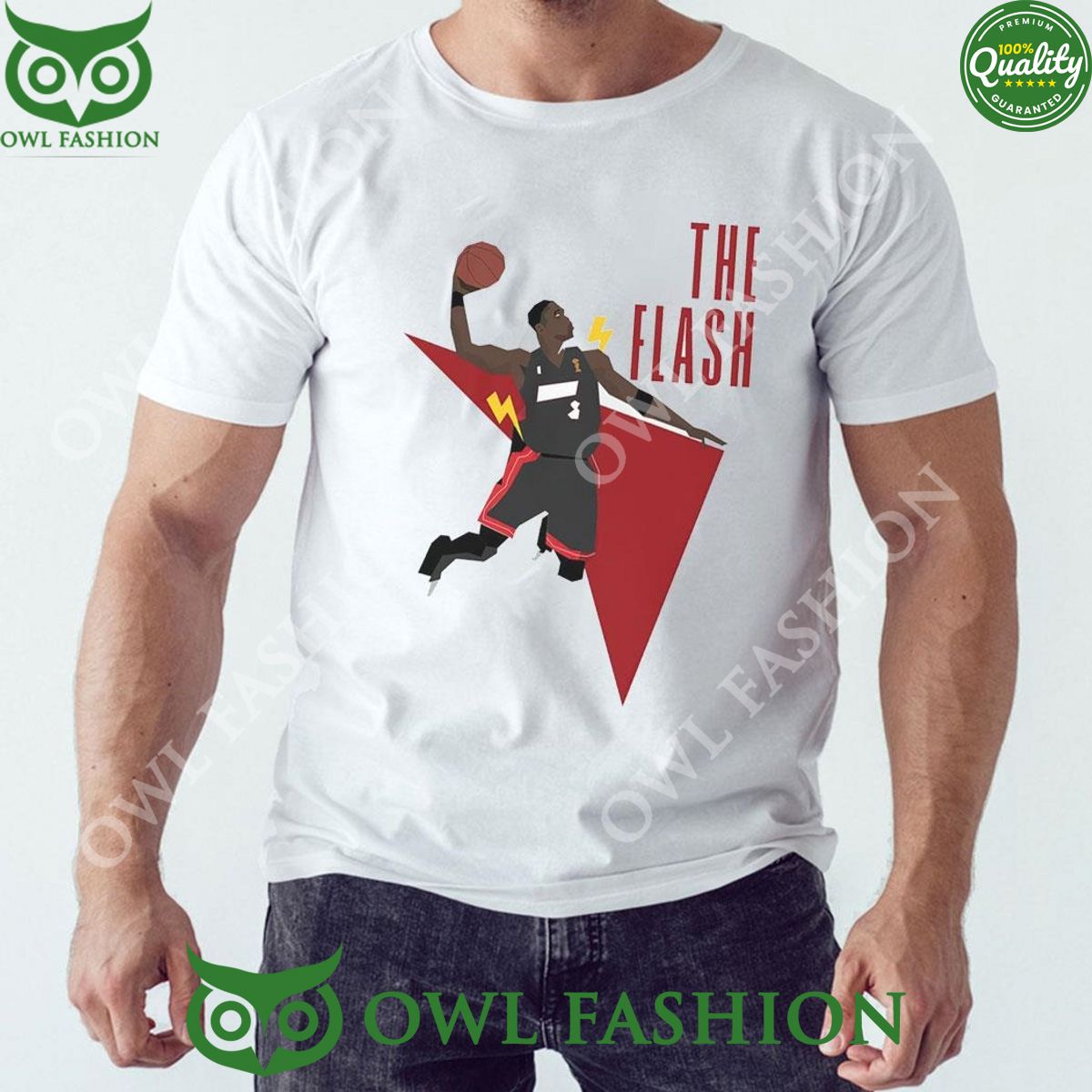 Dwyane Wade Miami Heat The Flash 2024 Shirt