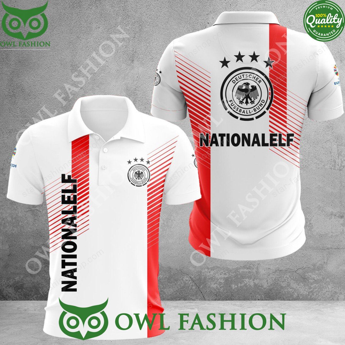 Euro 2024 Germany Nationalelf Deutscher Fussball Bund polo shirt