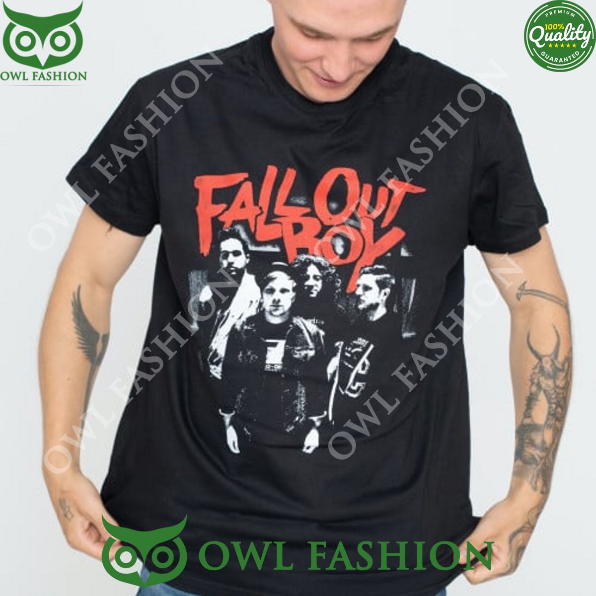 Fall Out Boy Punk Scratch T Shirt