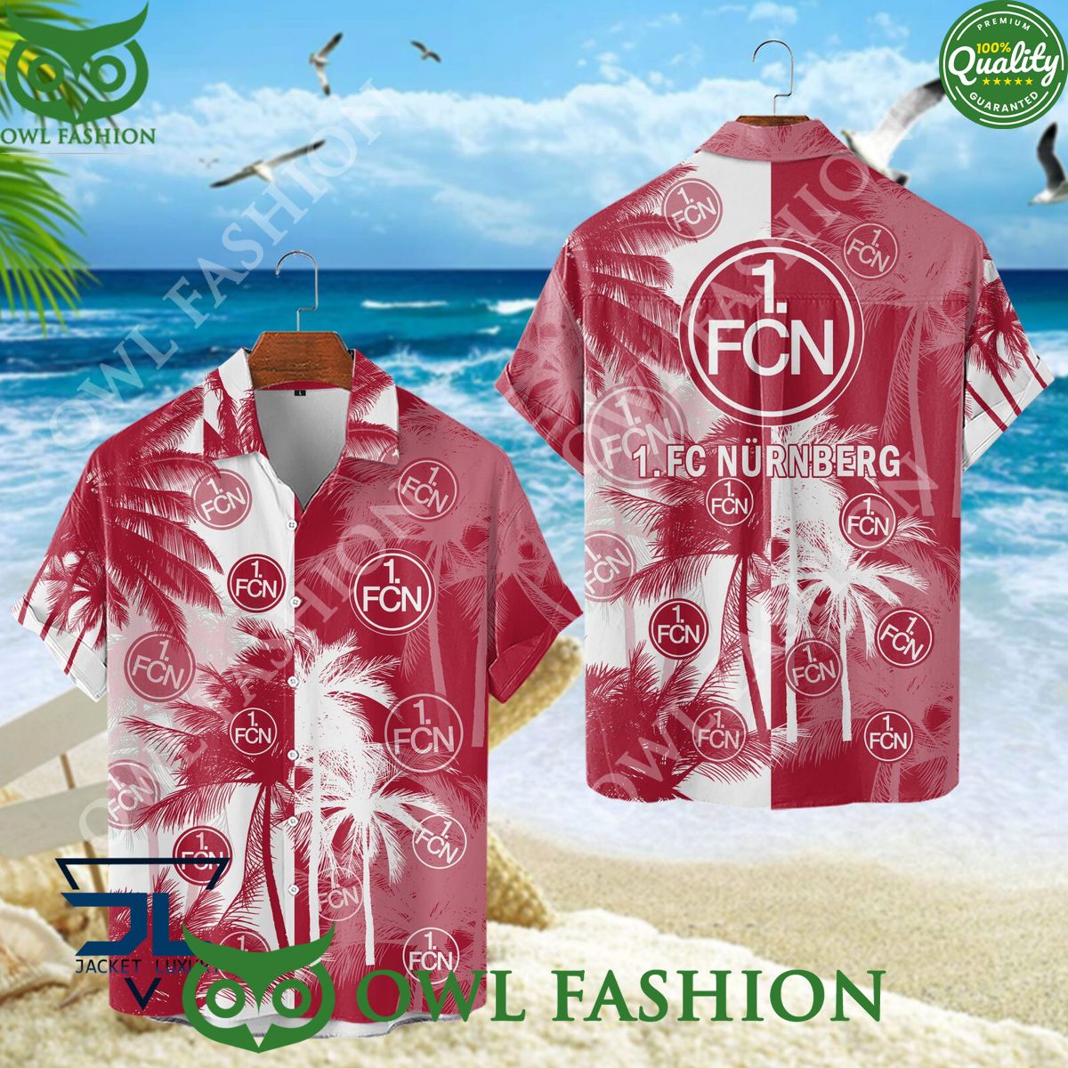 FC Nurnberg Bundesliga Championship Hawaiian Shirt Aloha Vibe