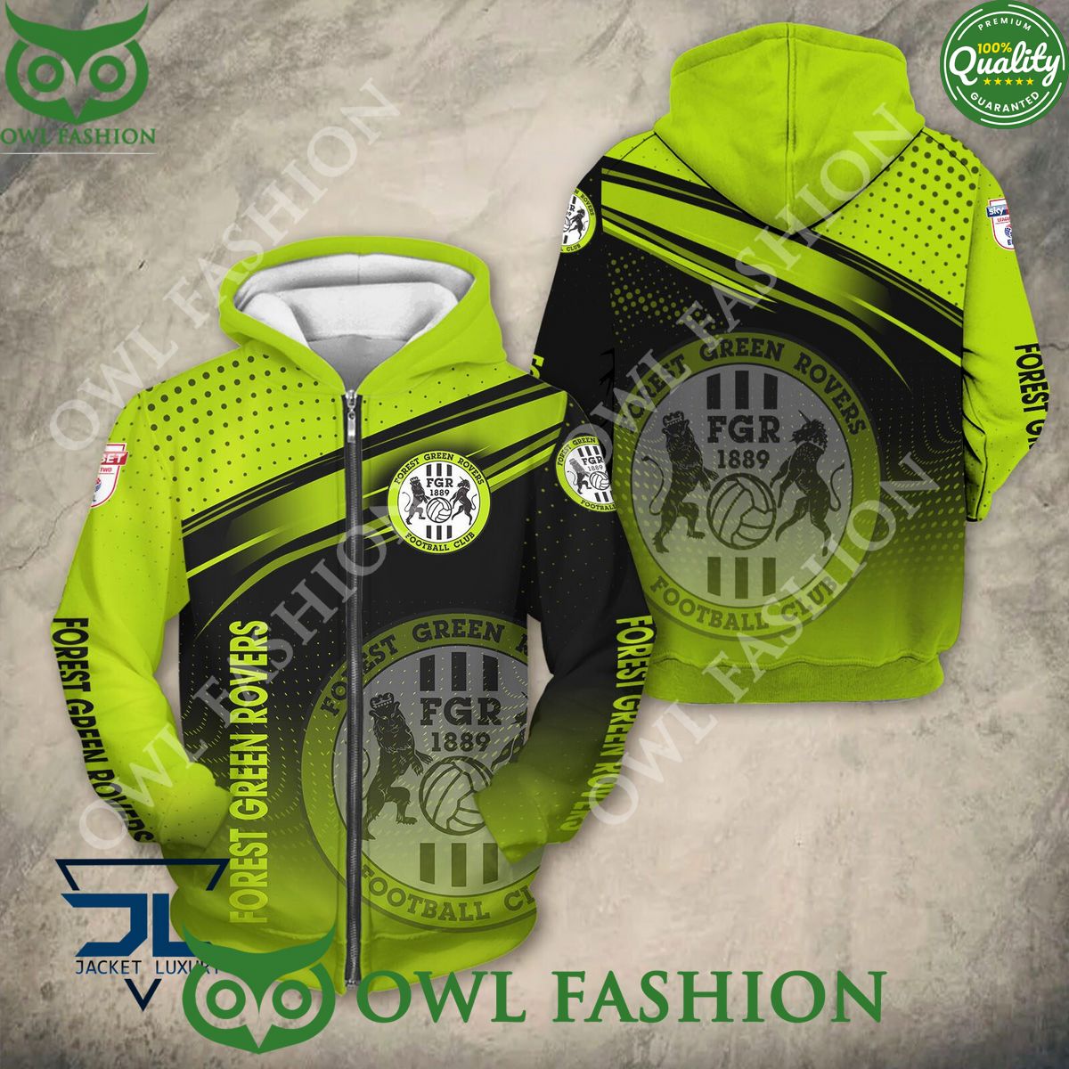 Forest Green EFL Limited League Two Hoodie Shirt