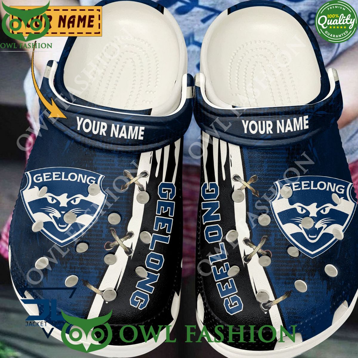Geelong Football Club New Personalized Crocs