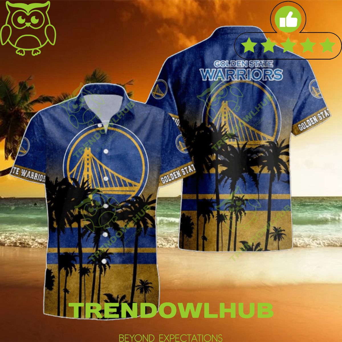 Golden State Warriors MLB Champion Premium Aloha Hawaiian Shirt