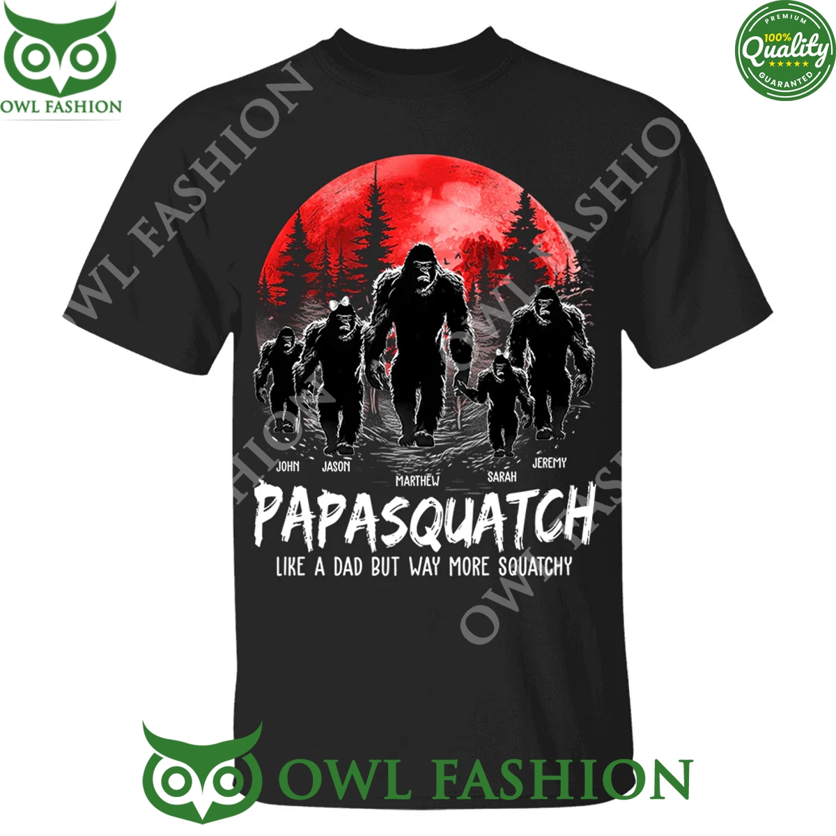 Grandpasquatch Like A Grandpa Just Way More Squatchy t Shirt
