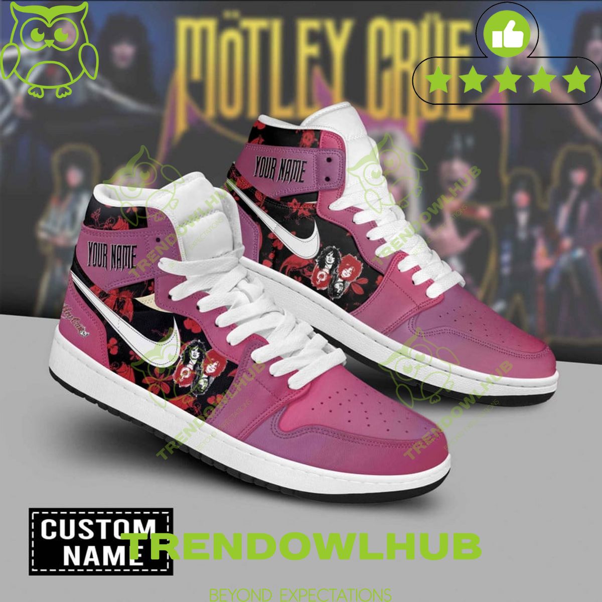 Guitarist Mick Mars vocalist Michael White Heavy metal band Motley Crue Air Jordan Sneaker