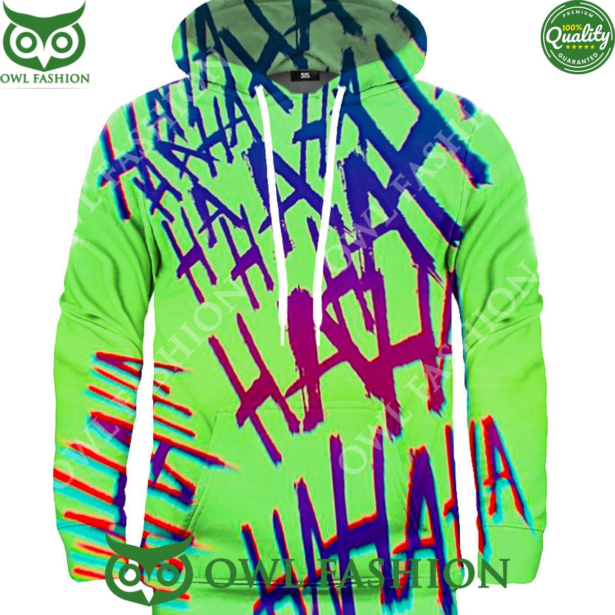 Haha Joker AOP hoodie