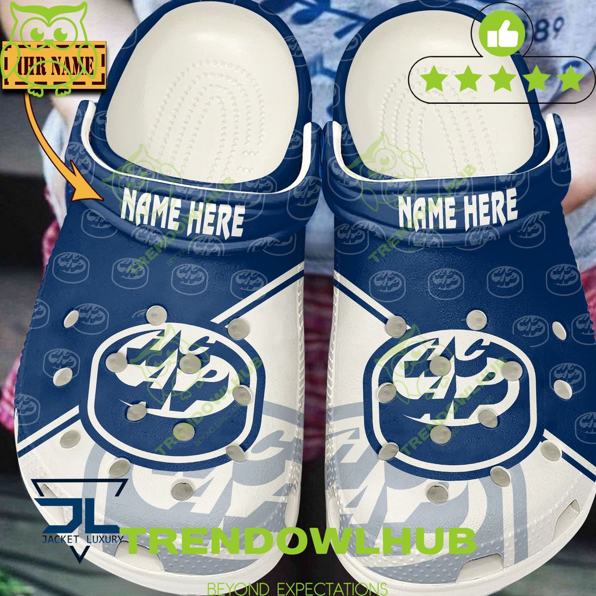 HC Ambri-Piotta Swiss Ice Hockey Customized Crocs