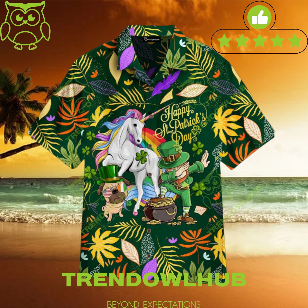 Holiday St. Patrick day Trending 2024 Hawaiian Shirt