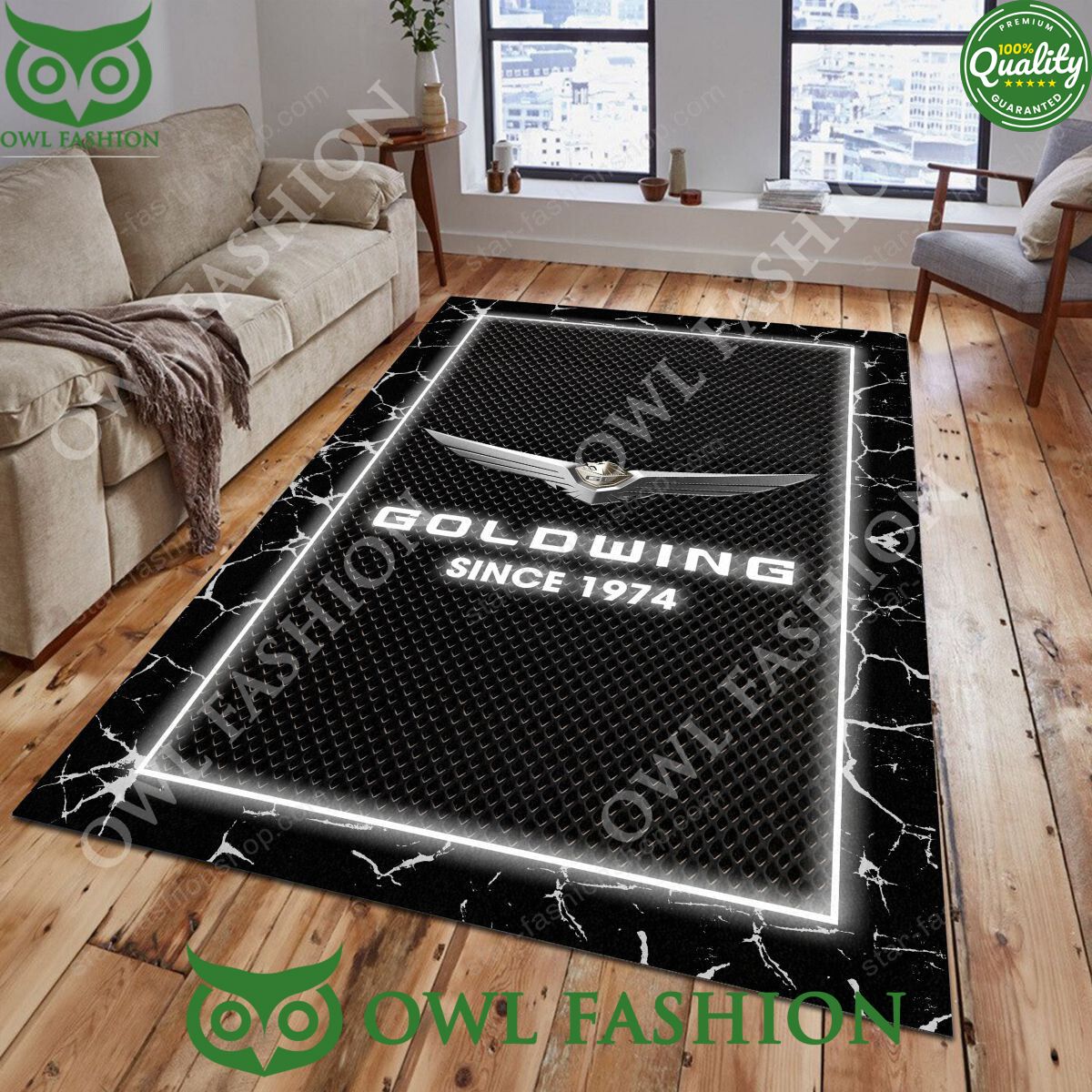 Honda Gold Wing Limited Trending Design Carpet Rug