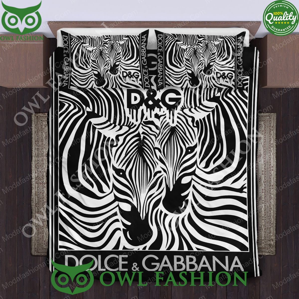 Horse Dolce and Gabbana Zebra Bedding Sets