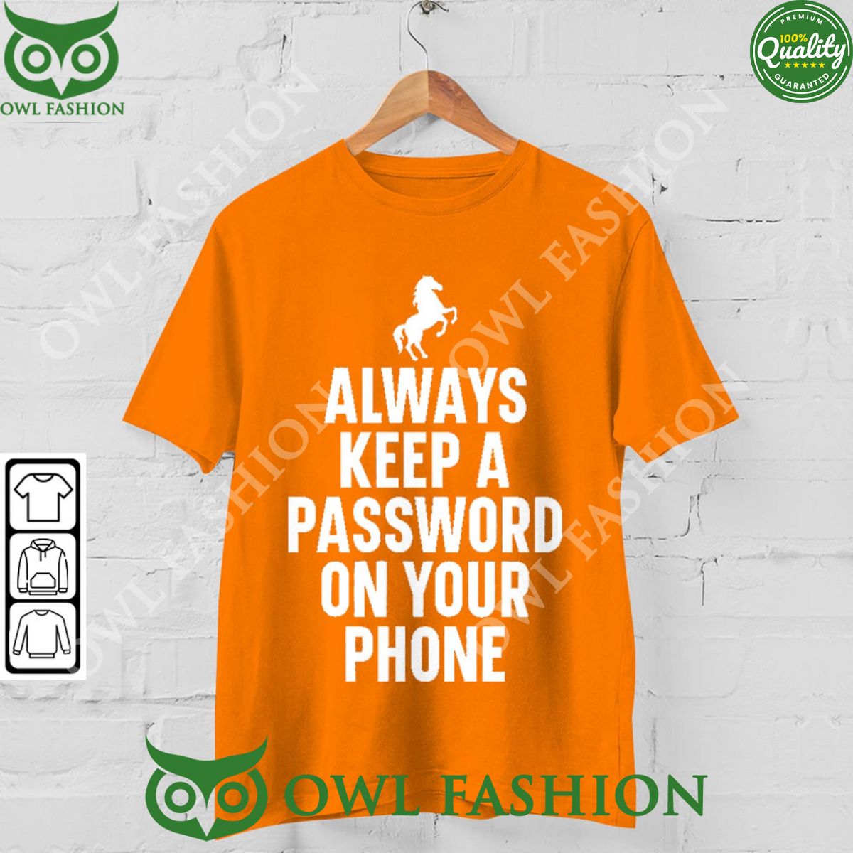 horsevideo orange shirt mounting man Keep A Password on Your Phone