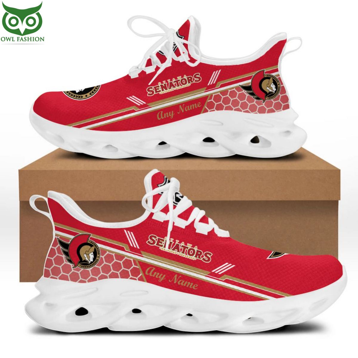 Hot NHL Ottawa Senators Special Max Soul Shoes Design