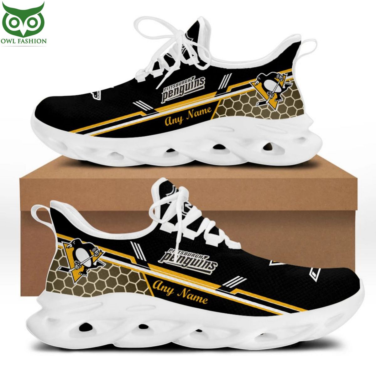 Hot NHL Pittsburgh Penguins Special Max Soul Shoes Design