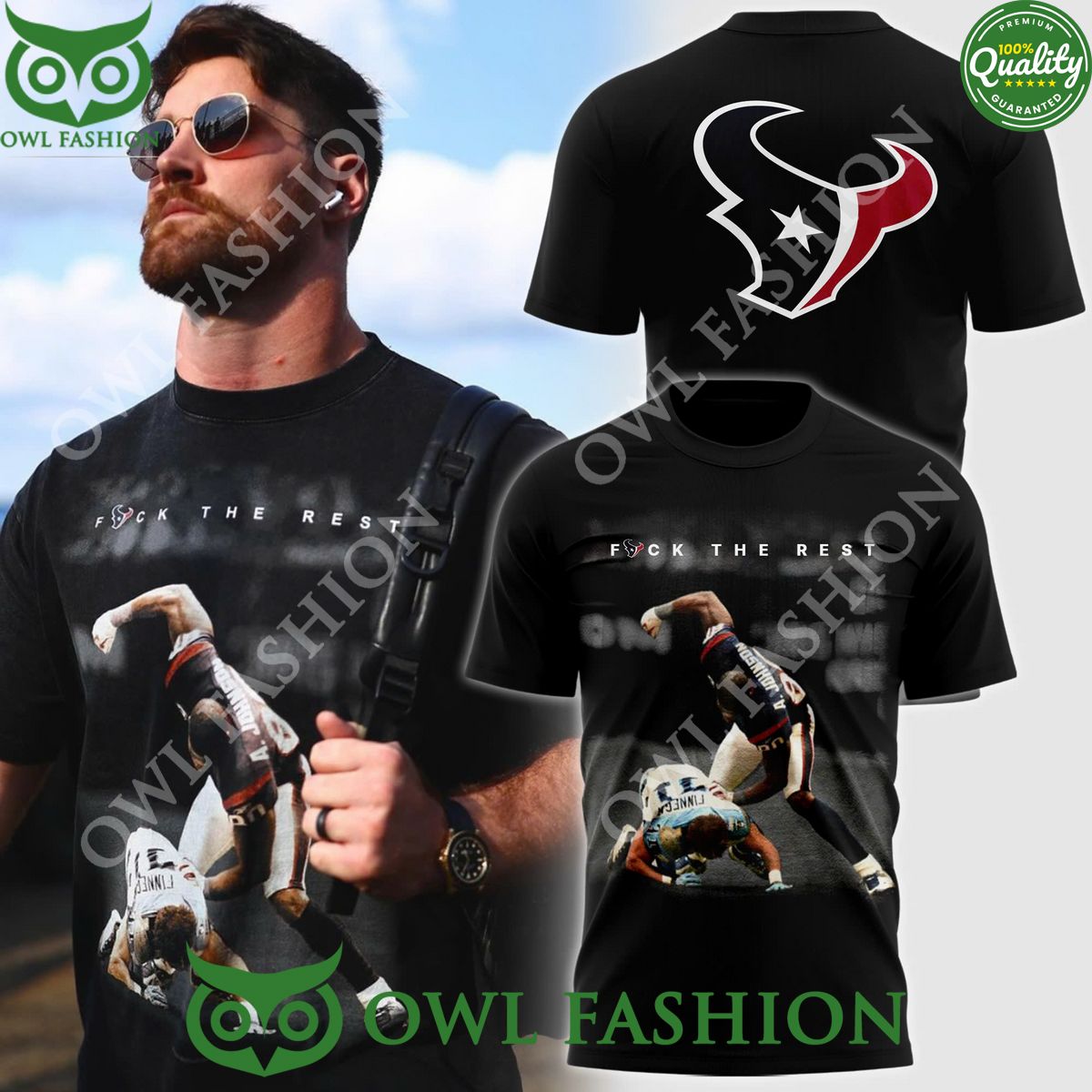 Houston Texans Dalton Schultz Fuck the rest T shirt