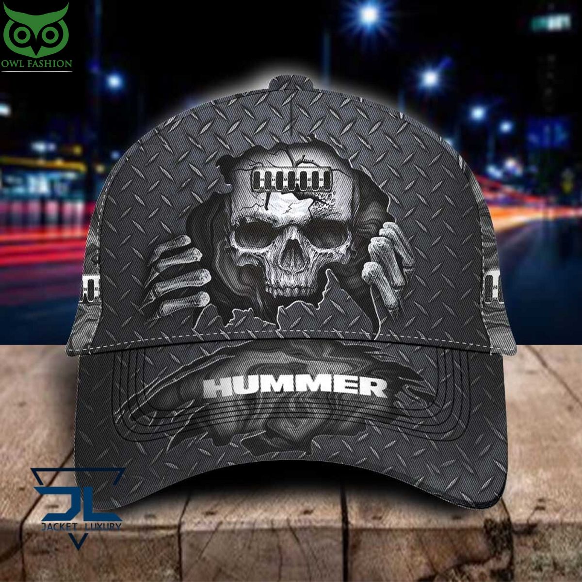Hummer Skull Iron Classic Cap