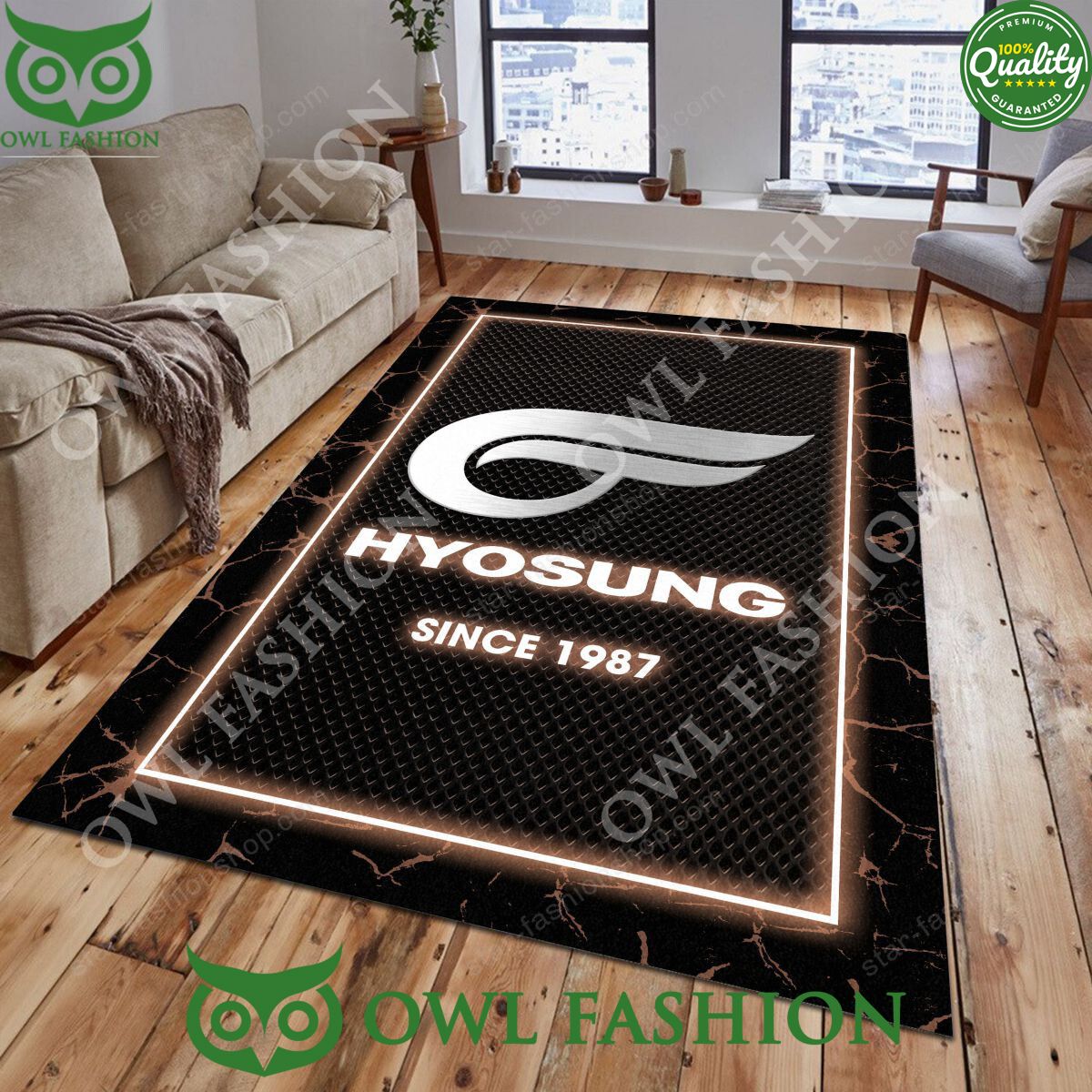 Hyosung Rug Living Room Carpet Car 2024