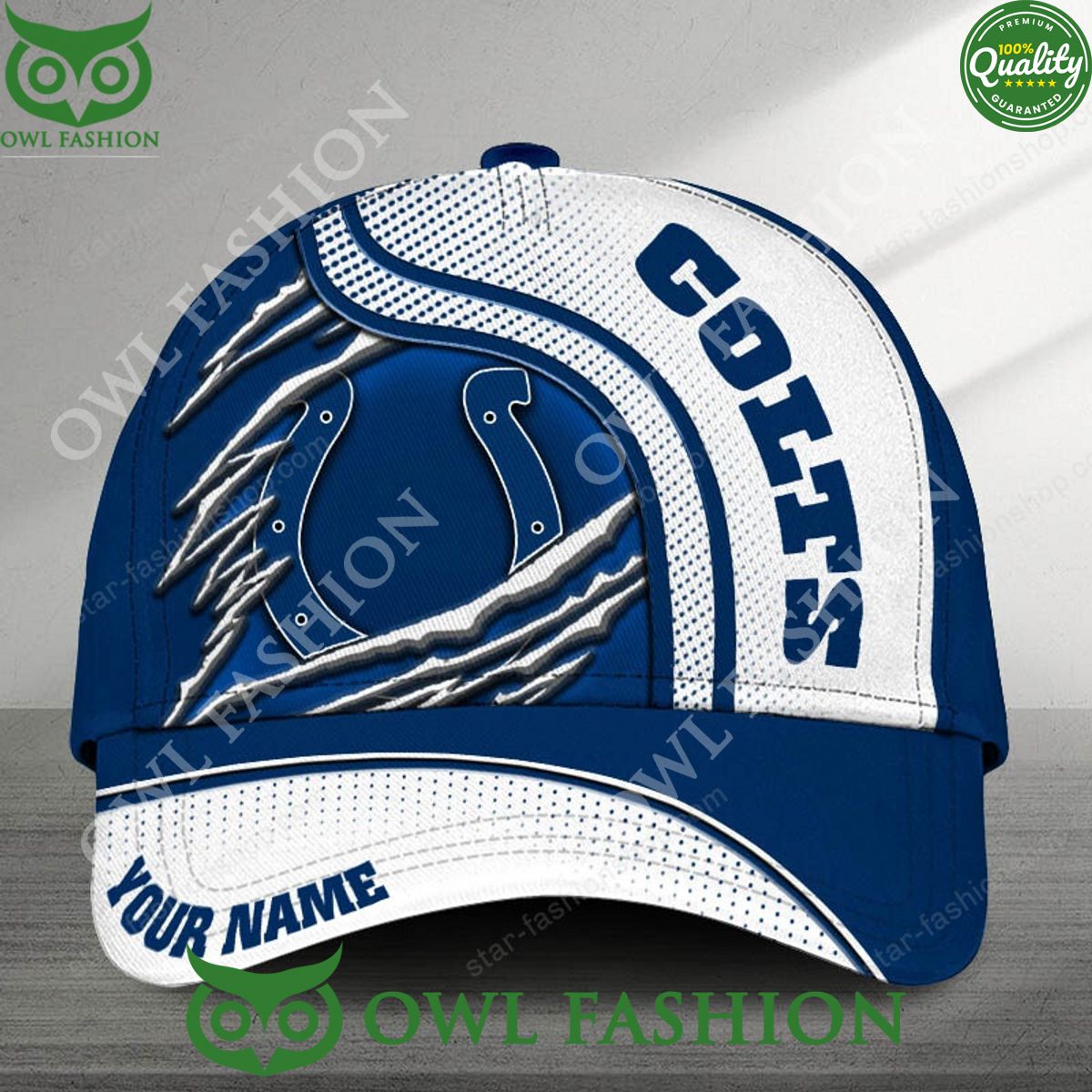 Indianapolis Colts Customized NFL Printed Cap