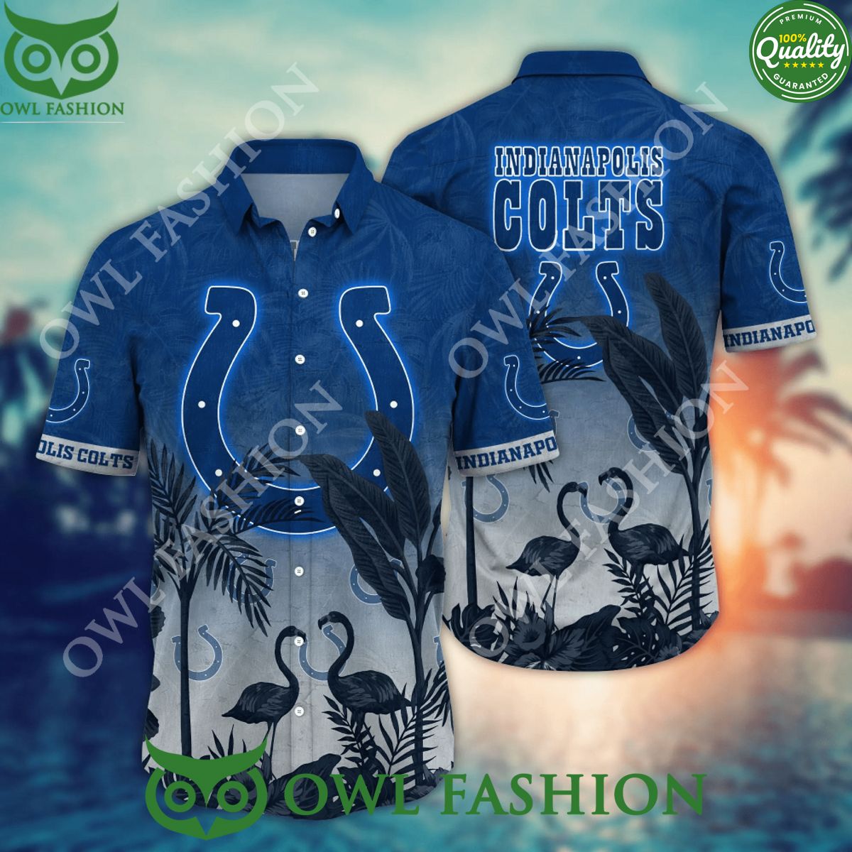 Indianapolis Colts NFL Championship Limited Hawaiian Shirt Shorts