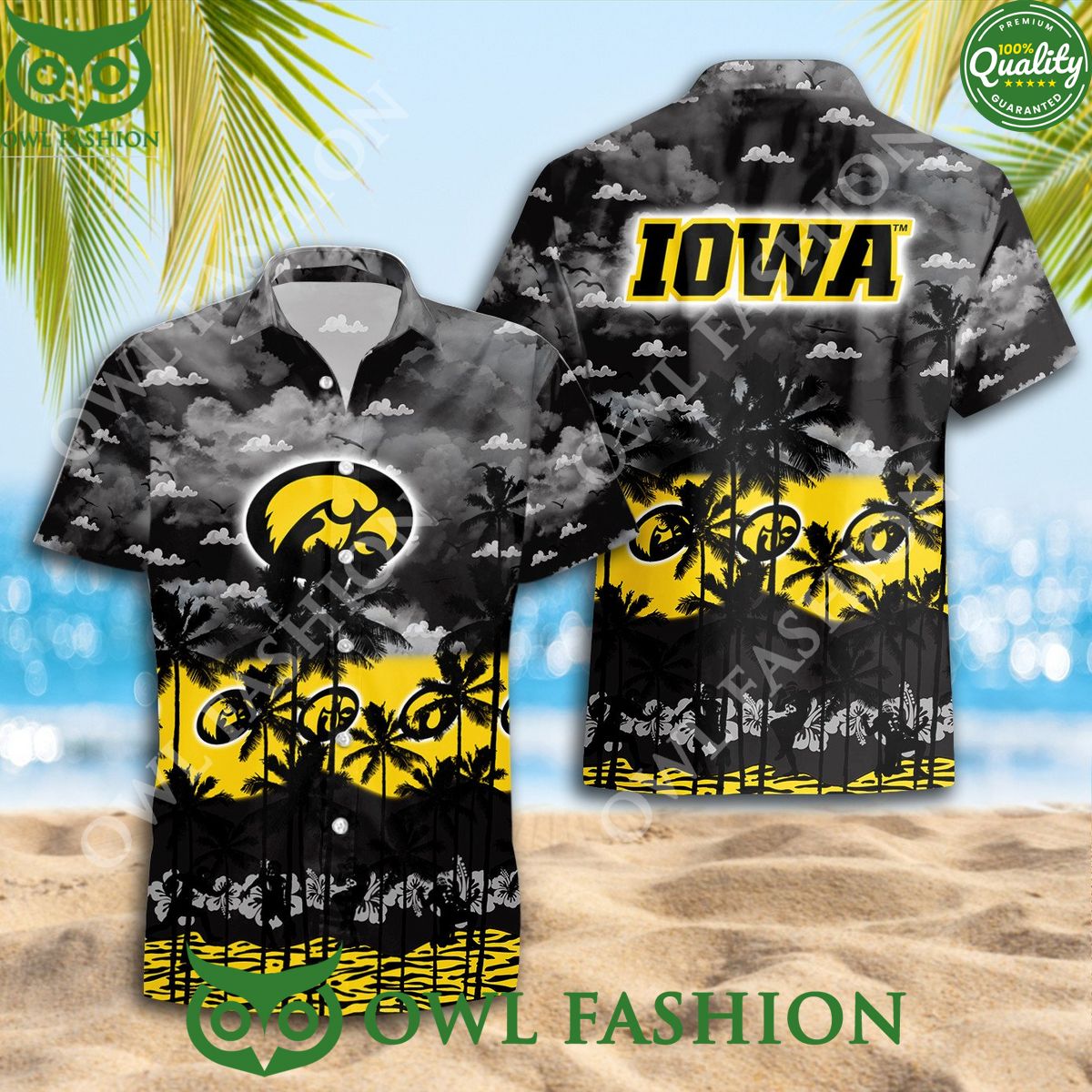 Iowa Hawkeyes NCAA Hawaiian Shirt Summer Limited Version 2024