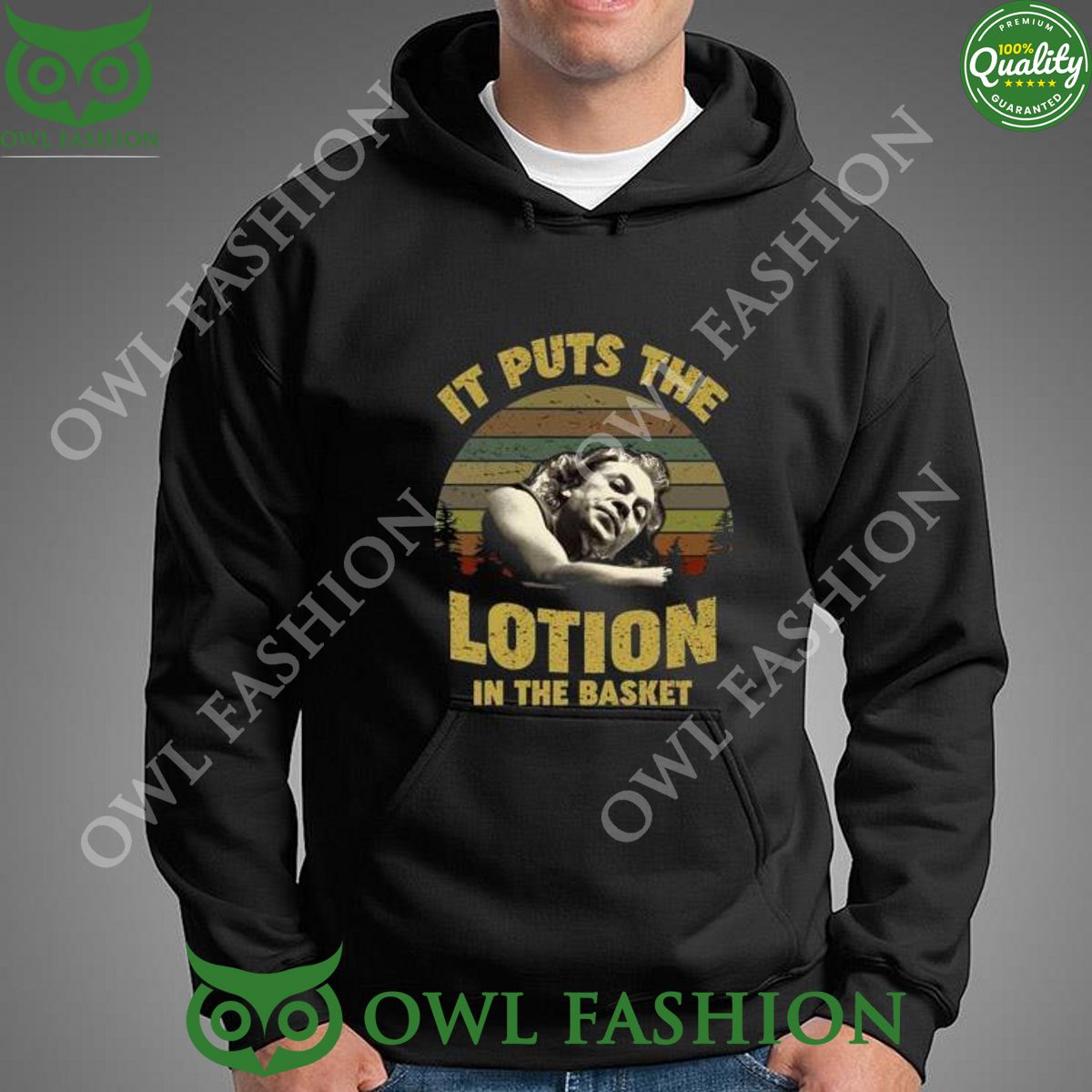 It puts the lotion in the basket vintage silence of the lambs t shirt