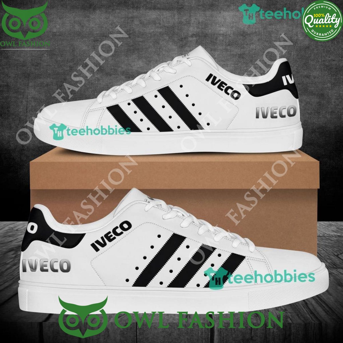 Iveco an Italian acronym White Stan Smith Skate Shoes