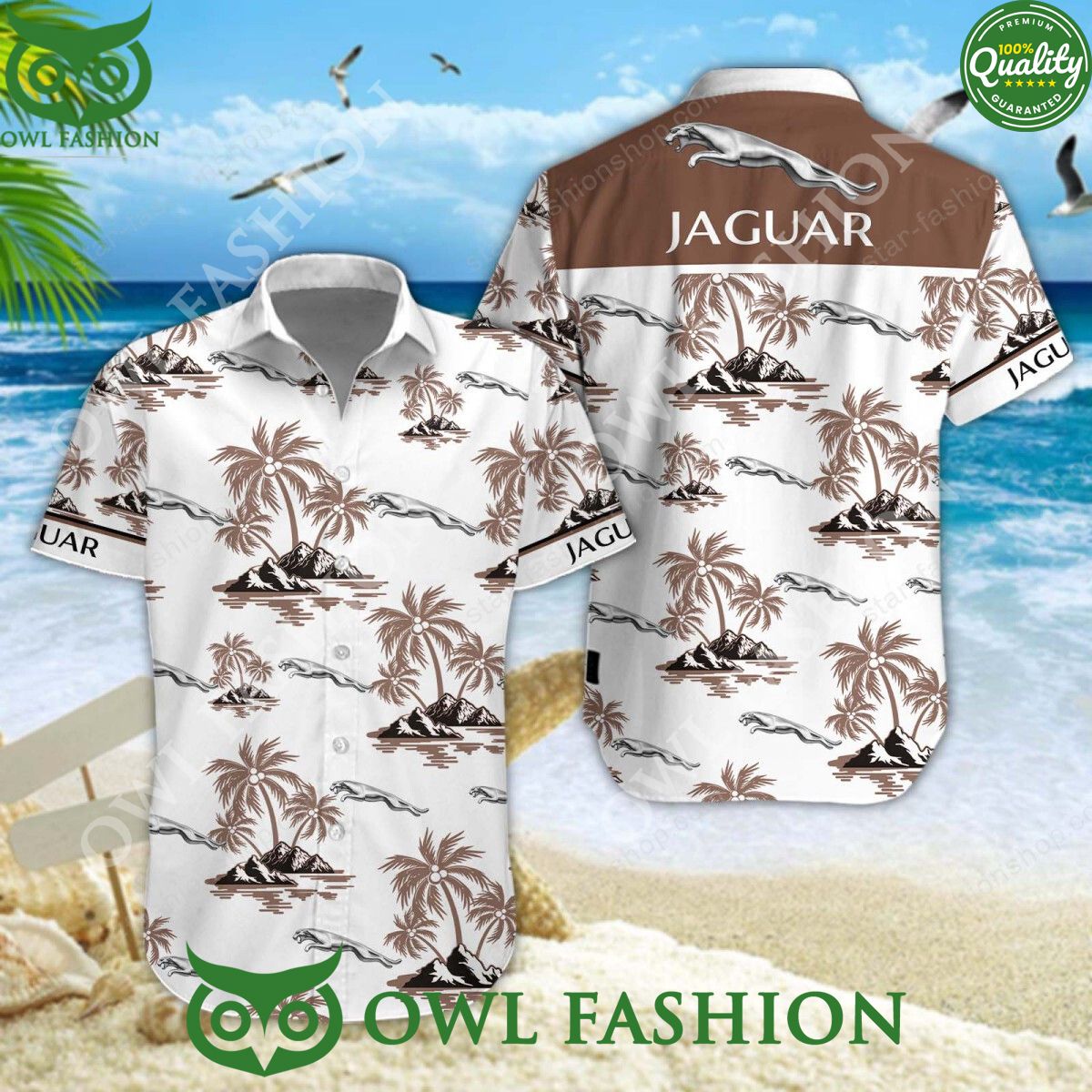 Jaguar Cars Custom Color 2024 Hawaiian Shirt Short