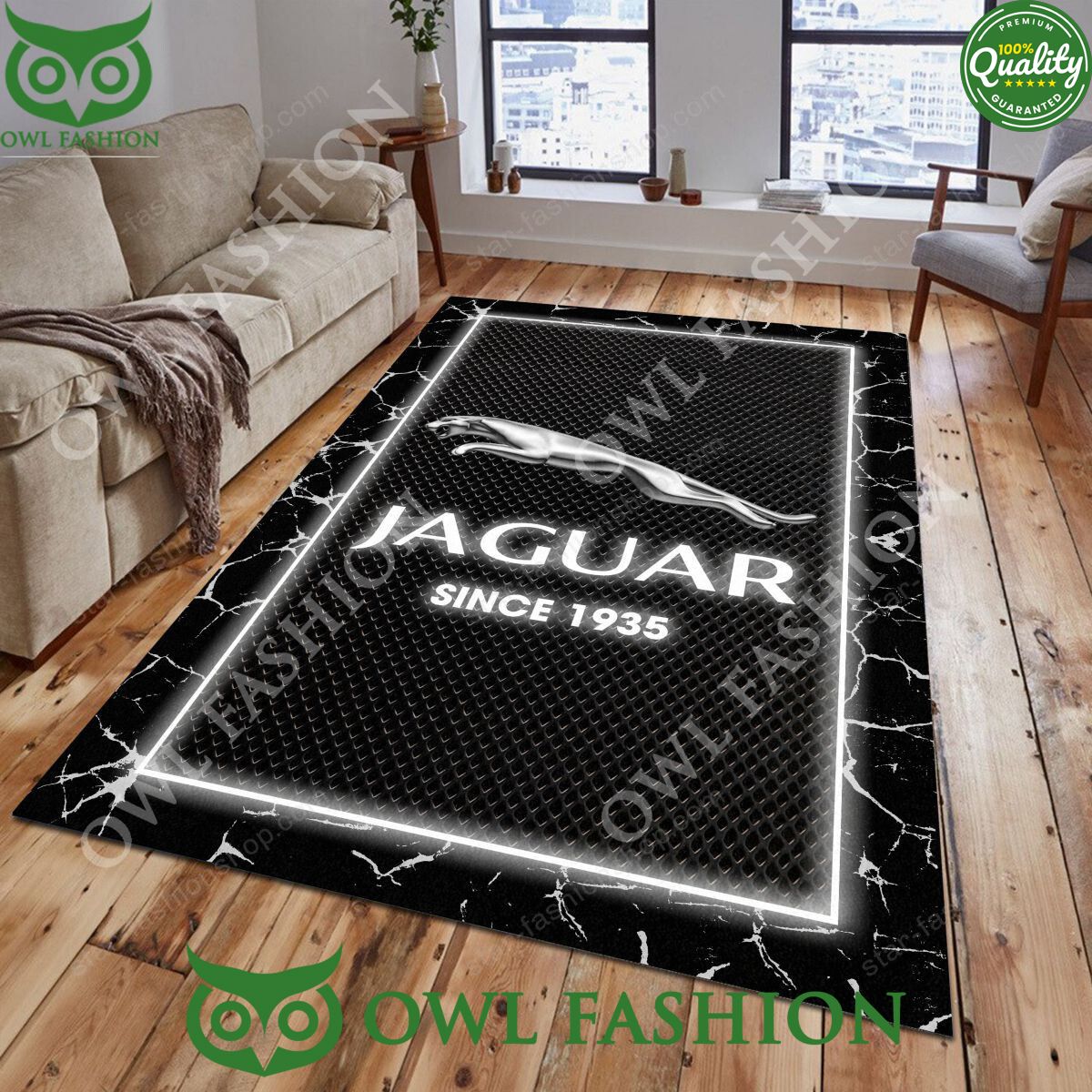 Jaguar Cars Rug Living Room Carpet Car 2024
