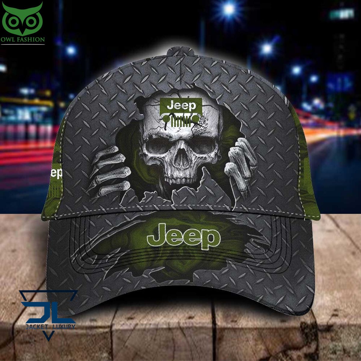 Jeep Metall Skull Classic Cap