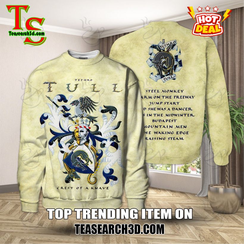Jethro Tull Crest of a Knave Album Cover Hoodie, T-Shirt, Sweatshirt And Tanktop