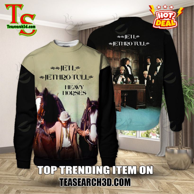 Jethro Tull Heavy Horses Album Cover Hoodie, T-Shirt, Sweatshirt And Tanktop