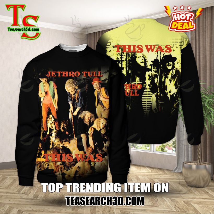 Jethro Tull This Was Album Cover Hoodie, T-Shirt, Sweatshirt And Tanktop