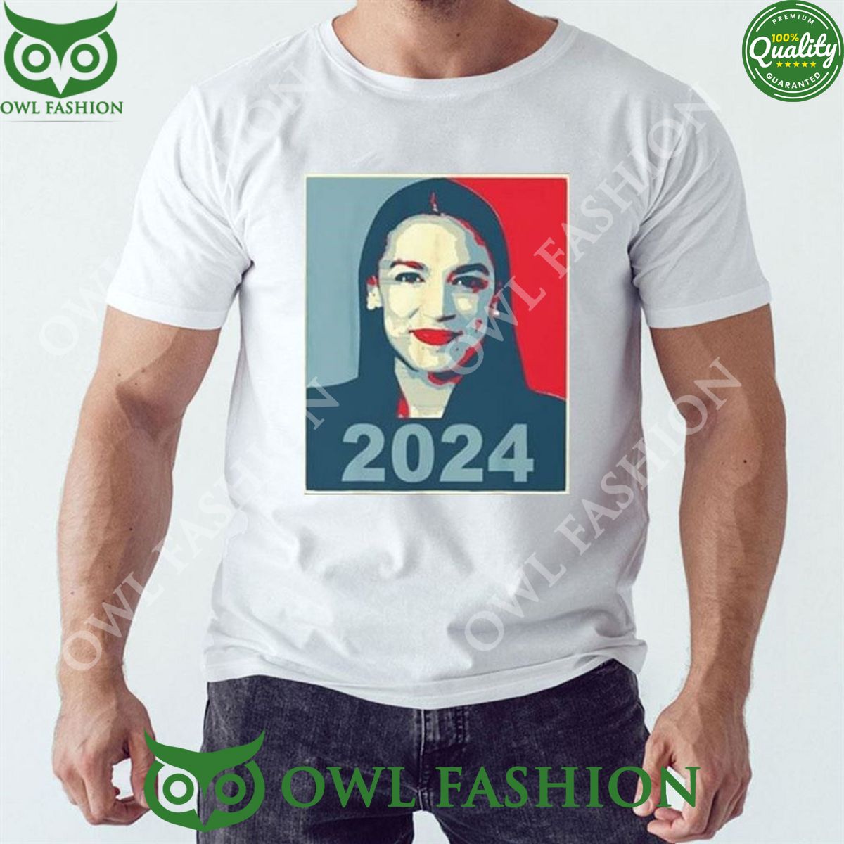 Joe Flood Alexandria Ocasio Cortez Aoc 2024 Shirt