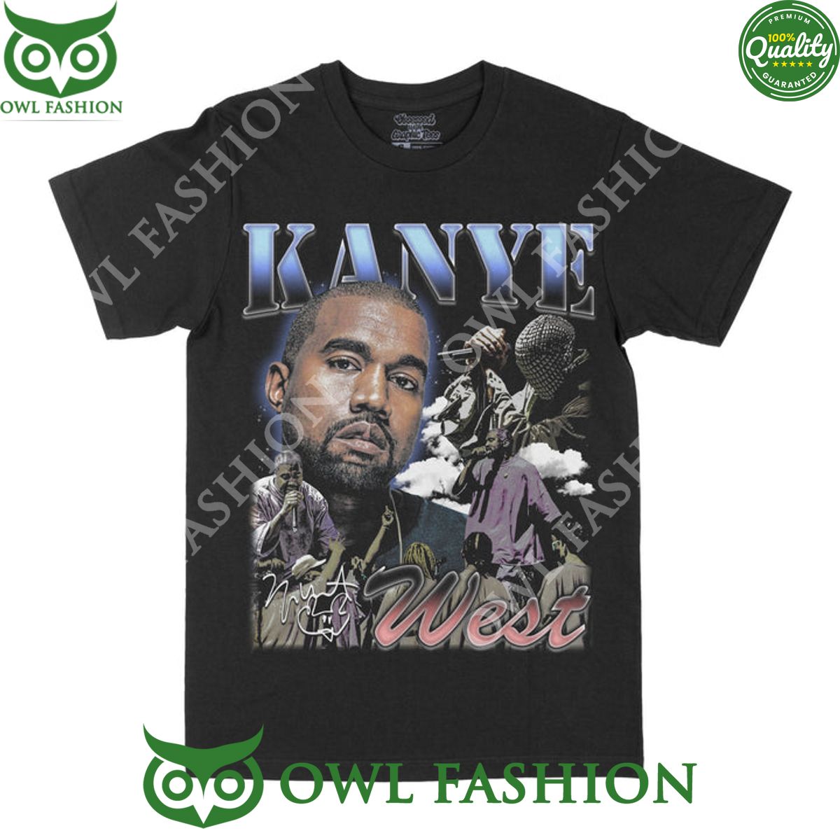 kanye west rapper singer football shirt