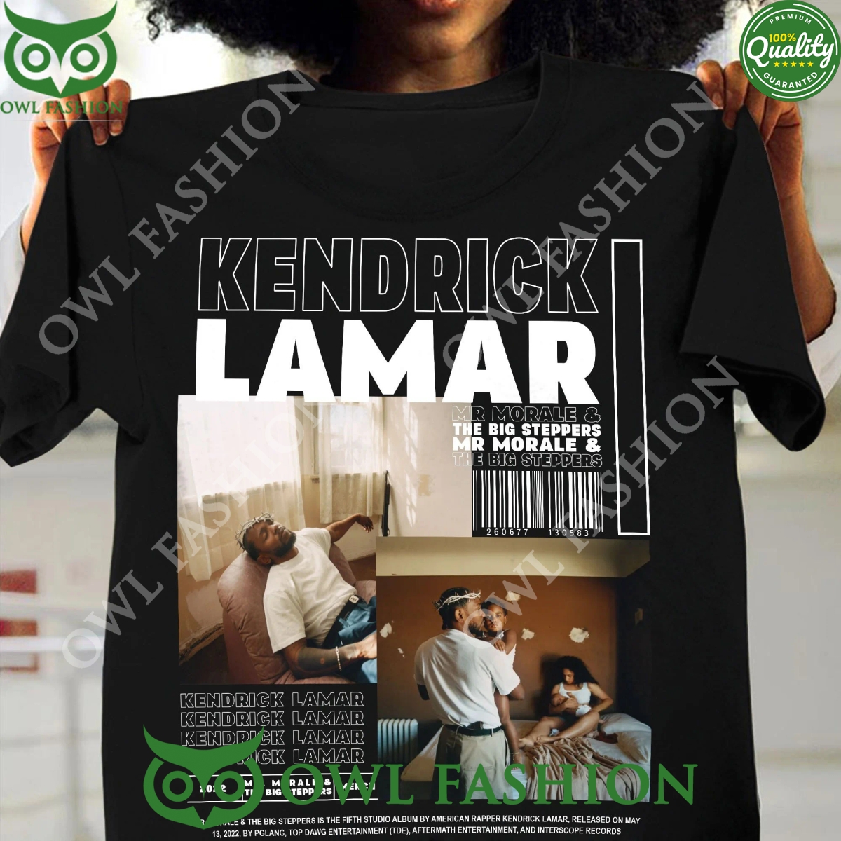 Kendrick Lamar Mr Morale The Big Steppers t shirt