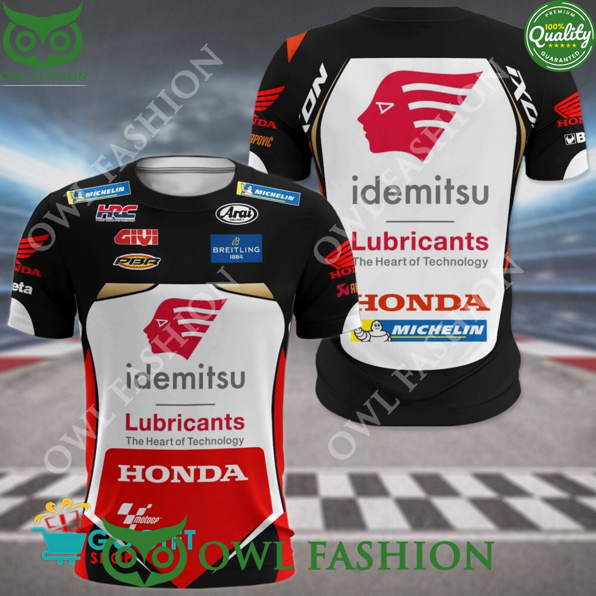 LCR Honda Team 2024 Idemitsu motorcycle polo shirt collection