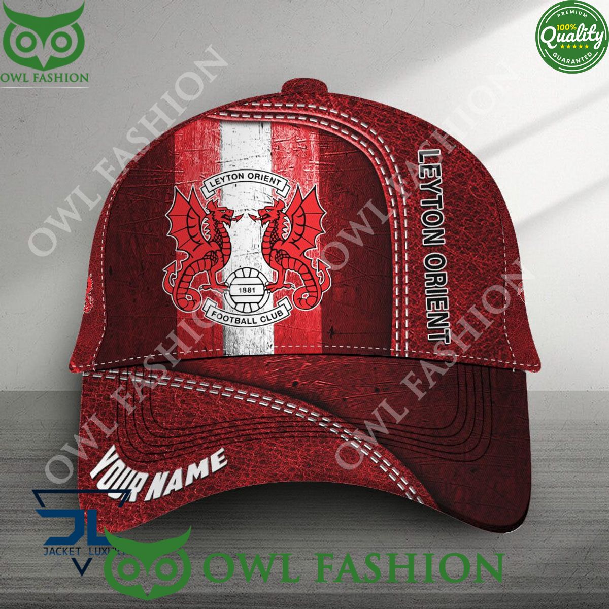 Leyton Orient EFL Football Team Personalized Classic Cap