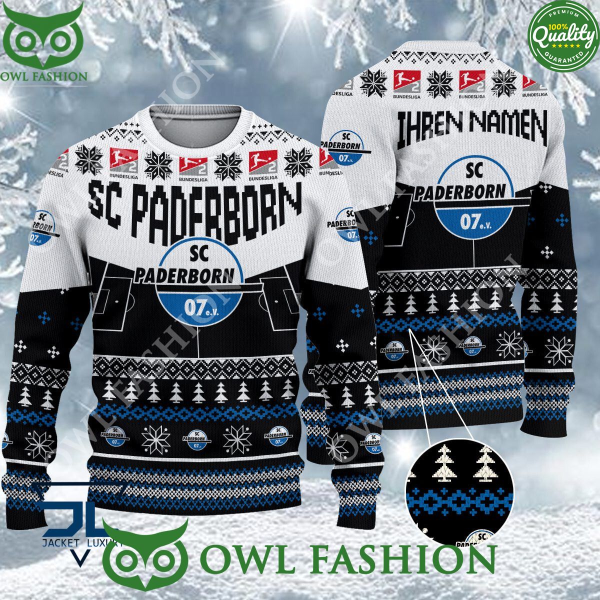 Limited 2023 SC Paderborn For Fans Ugly Sweater Jumper