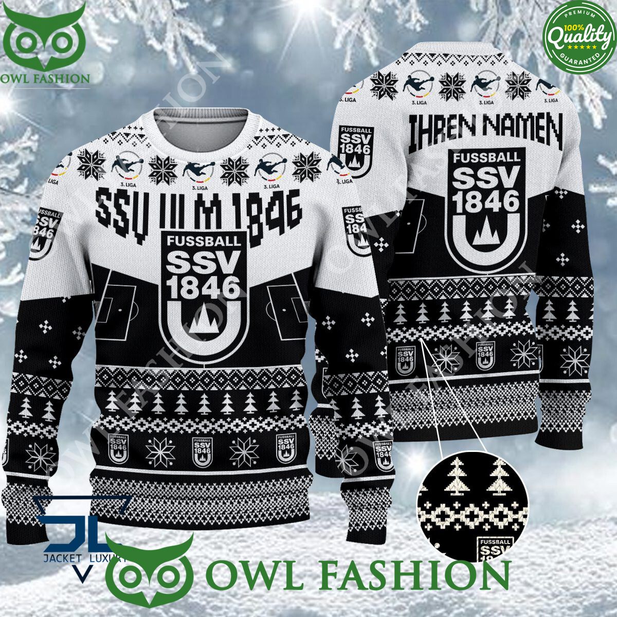 Limited 2023 SSV Ulm 1846 For Fans Ugly Sweater Jumper