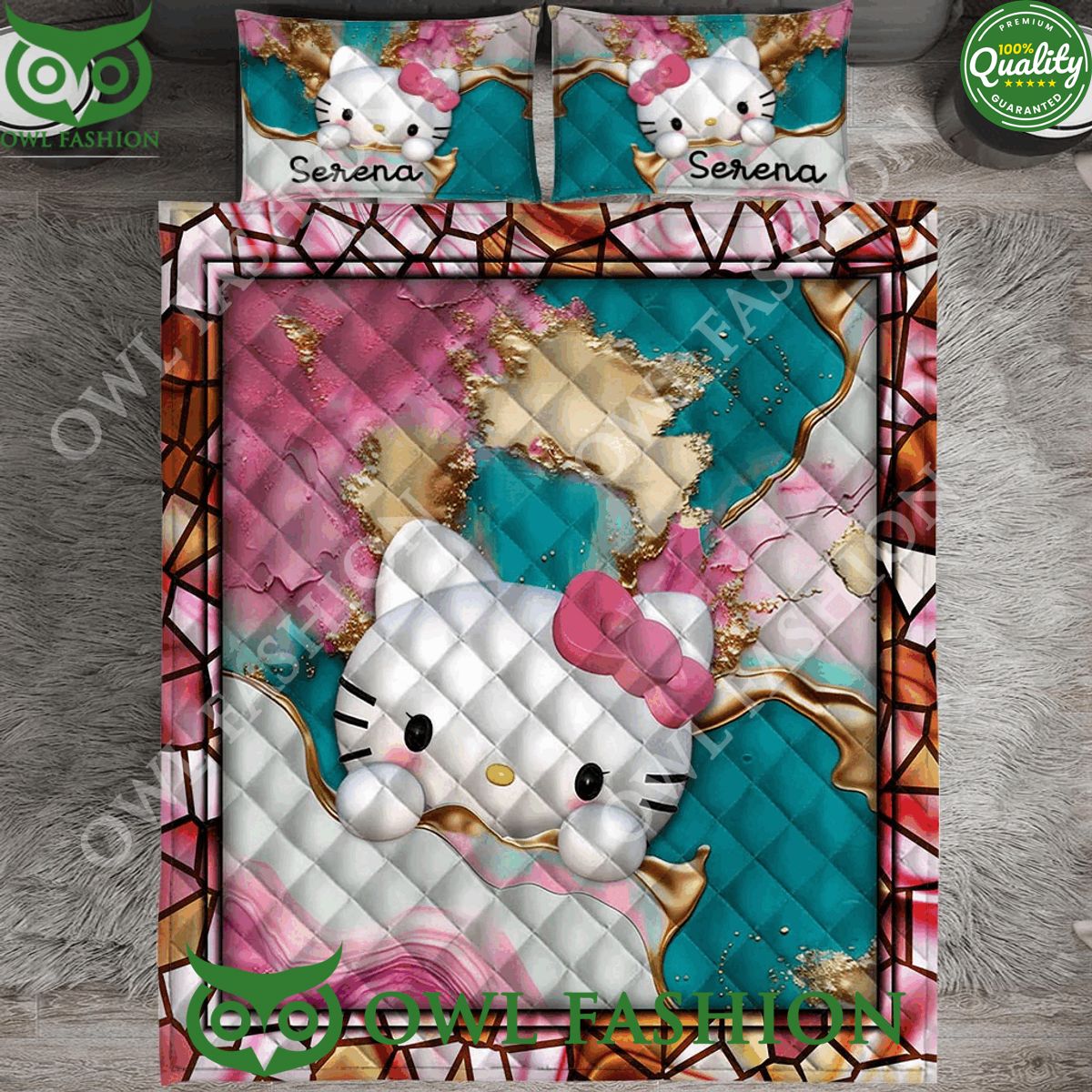 Limited Edition Hello Kitty Cute Quilt Blanket