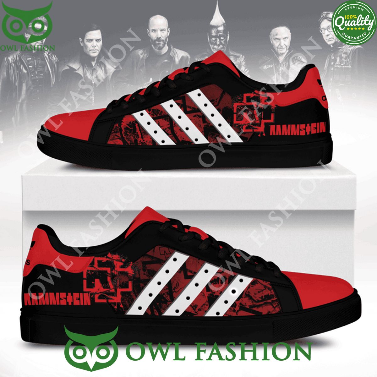 Limited Edition Red Rammstein Lichtspielhaus 2003 stan smith shoes