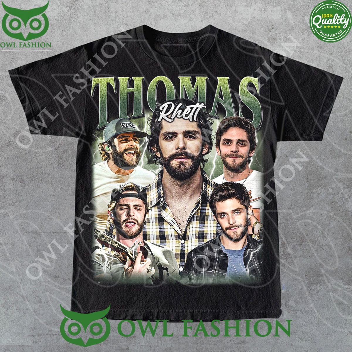 Limited Thomas Rett Vintage country singer T shirt