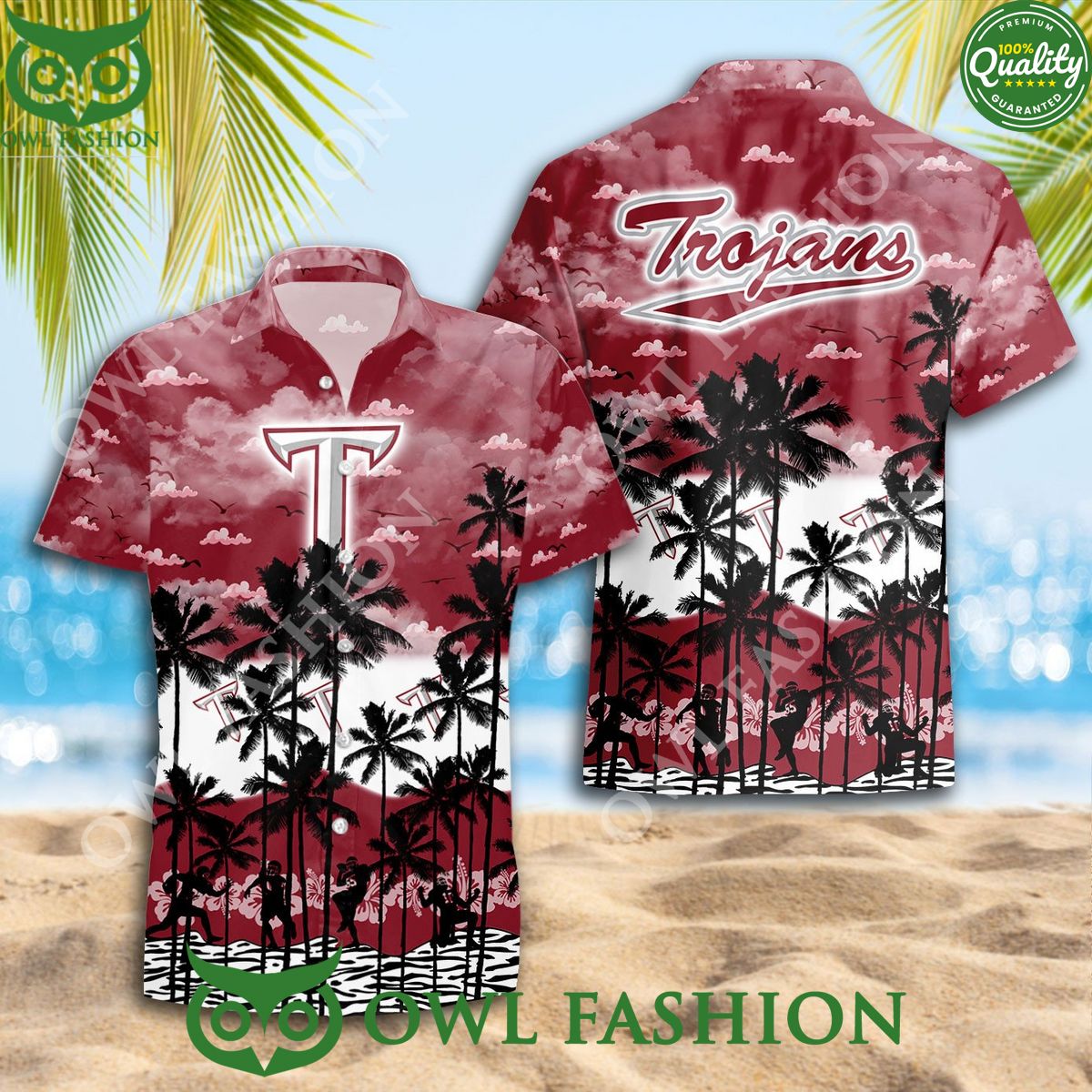 Limited version Troy Trojans Hawaiian Shirt Trending Summer
