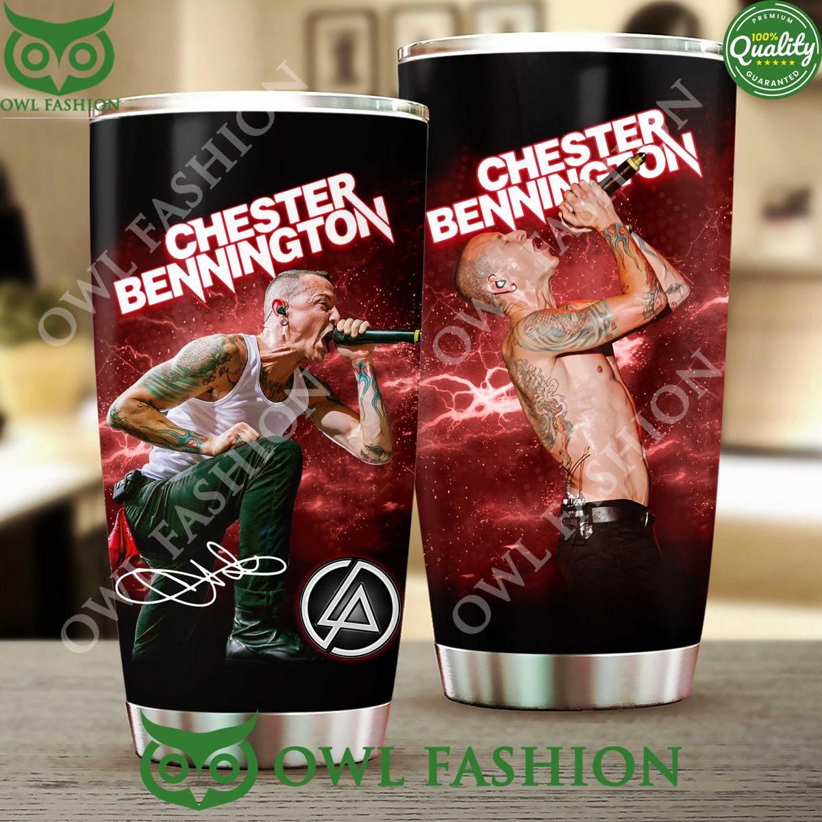 Linkin Park x Chester Bennington Perform on Stage Tumbler Cup