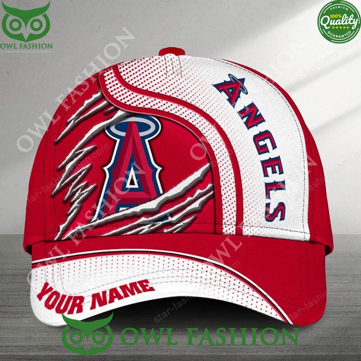 Los Angeles Angels Personalized MLB Premium Classic Cap