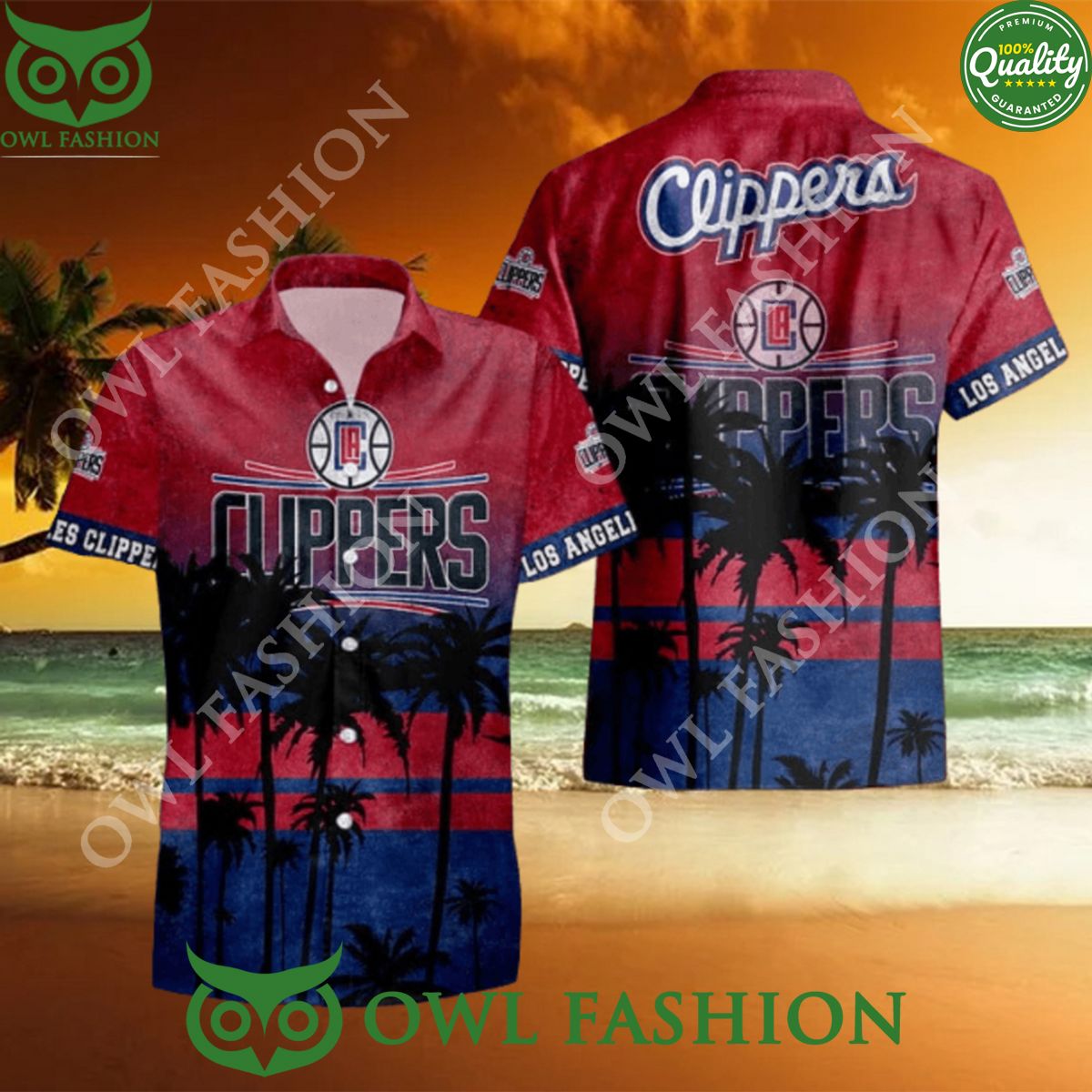 Los Angeles Clippers NCAA Champion Limited Hawaiian Shirt 2024
