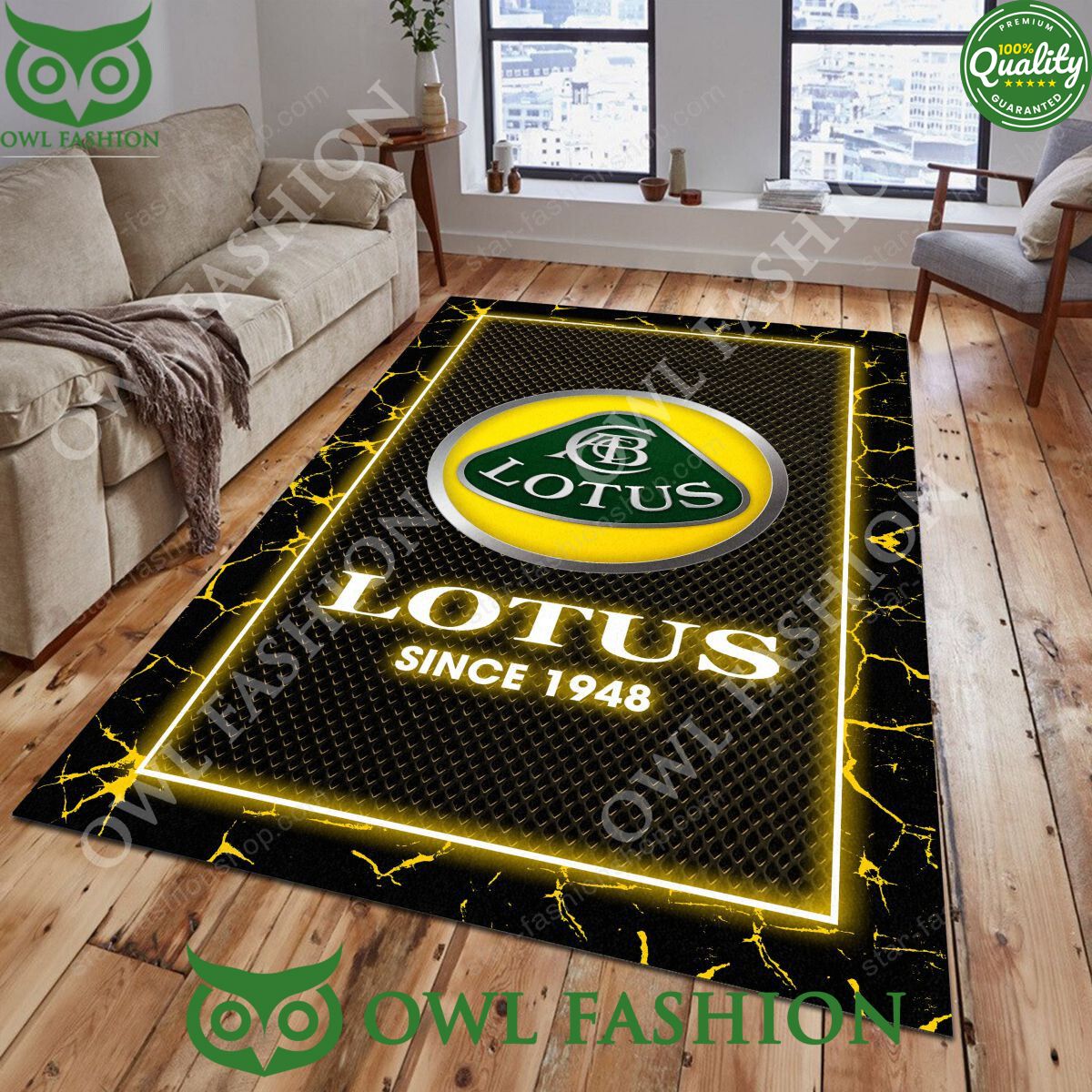 Lotus Car Brand Trending 2024 Lighting Rug Carpet