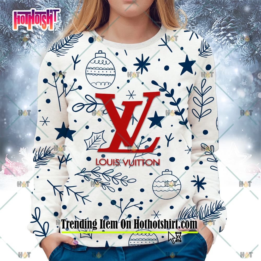 NEW Good Quality Louis Vuitton Minnie Mouse Premium Ugly Sweater