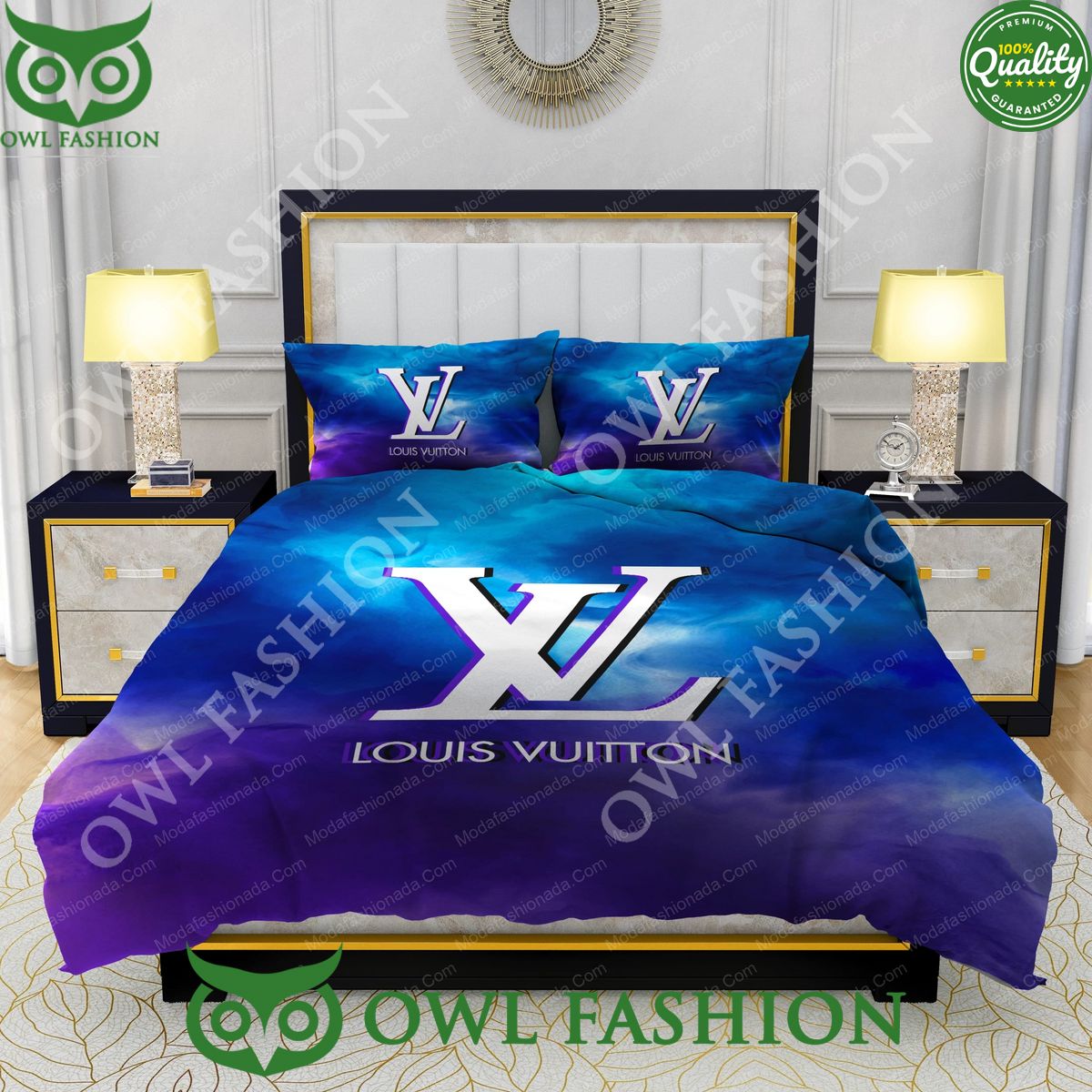 Louis Vuitton Pastel Sky Bedding Sets