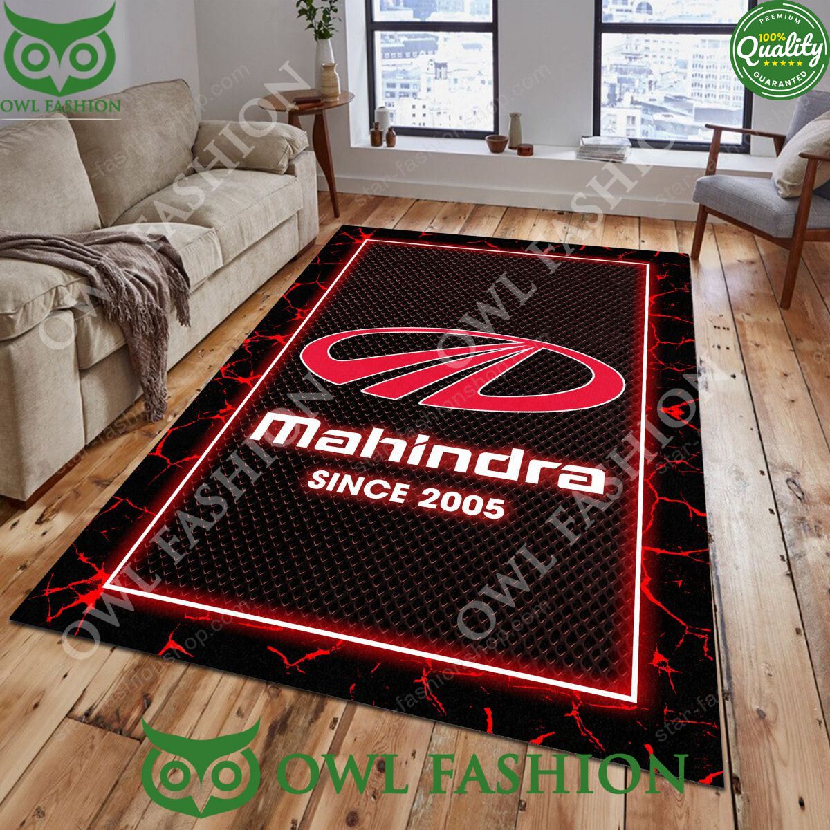 Mahindra heavy & light duty commercial vehicles Rug Carpet Decor Living Room