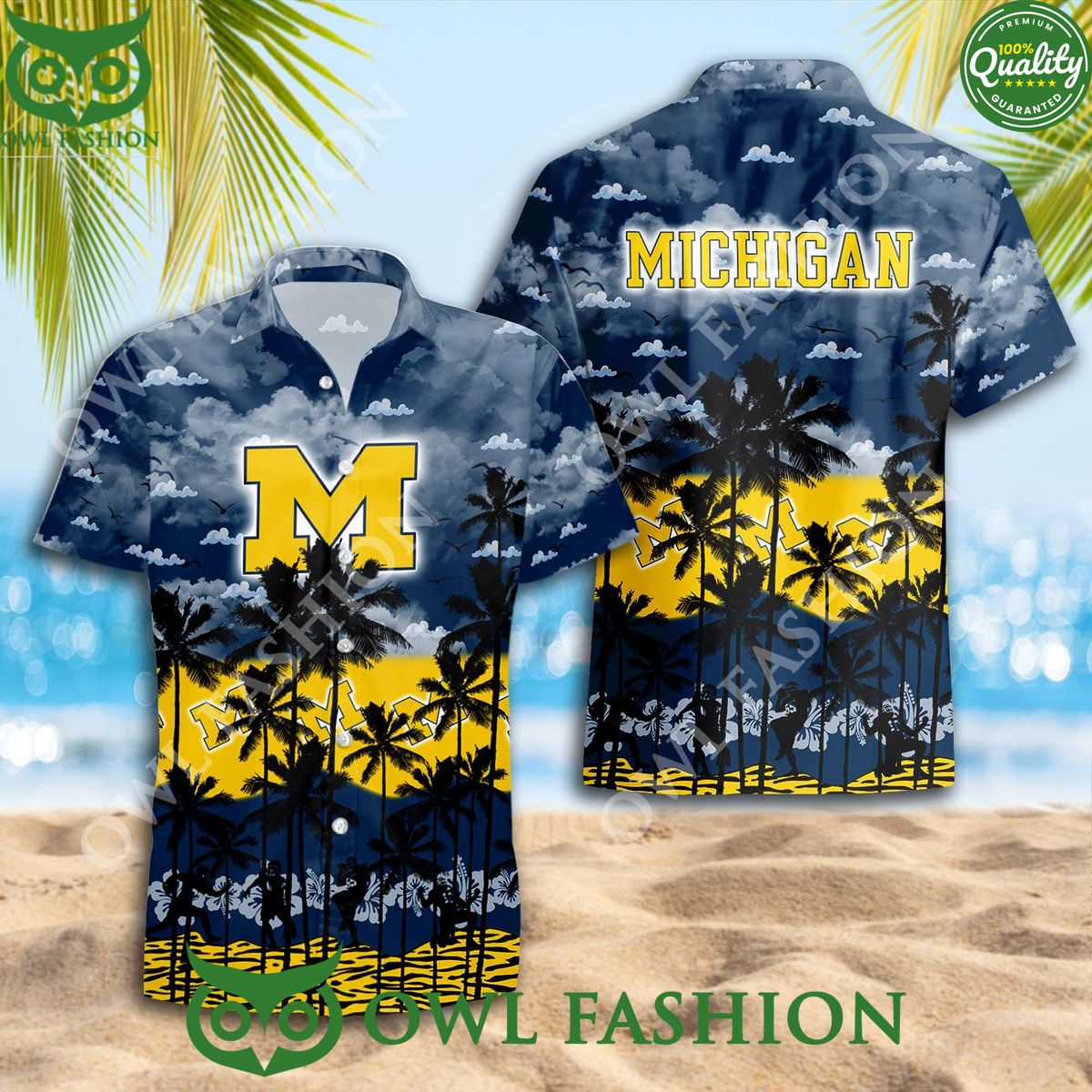 Michigan Wolverines Trending Summer 2024 Limited Hawaiian Shirt